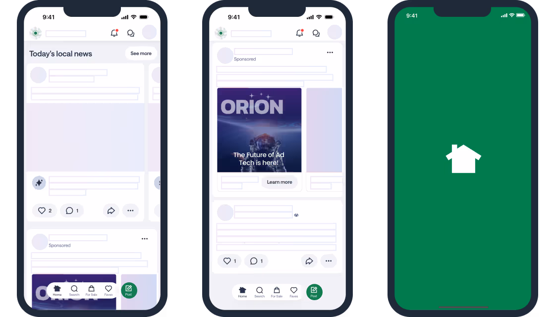 nextdoor screen