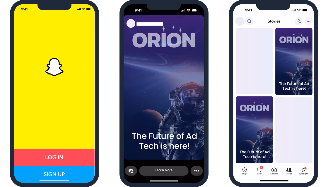 snapchat screen
