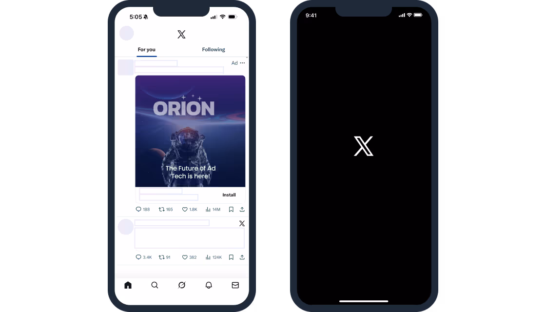 x screen